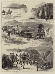 Die Annexion des Transvaal, Skizzen in Kaffraria